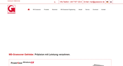Desktop Screenshot of graessner.de